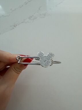 Mickey Mouse Charm Bangle Bracelet